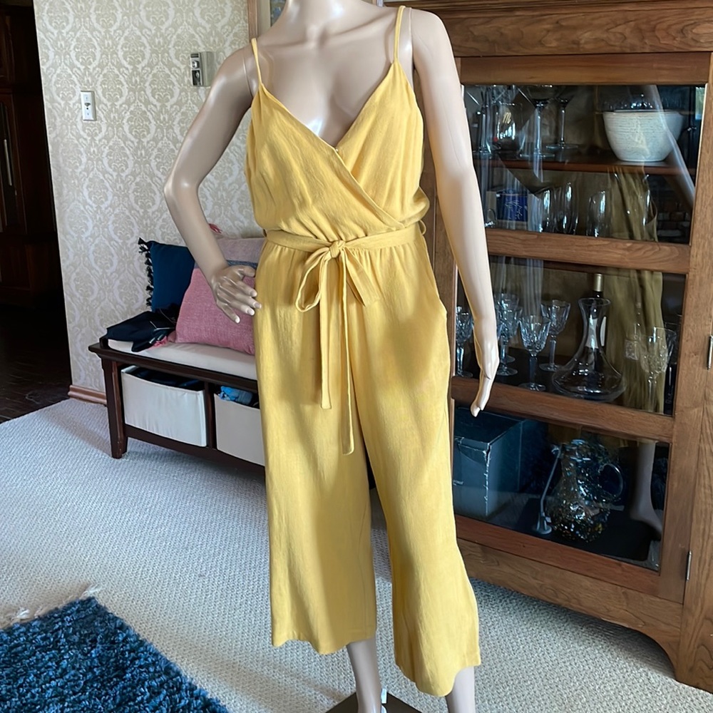 Mustard pantsuit